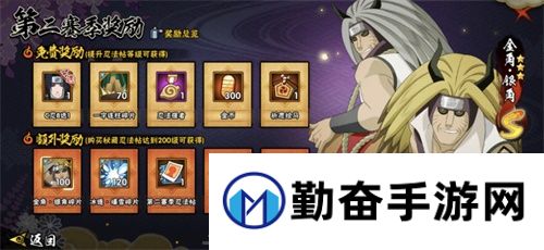 S忍金角·银角等你拿 《火影忍者》手游“忍法帖系统”再次来袭