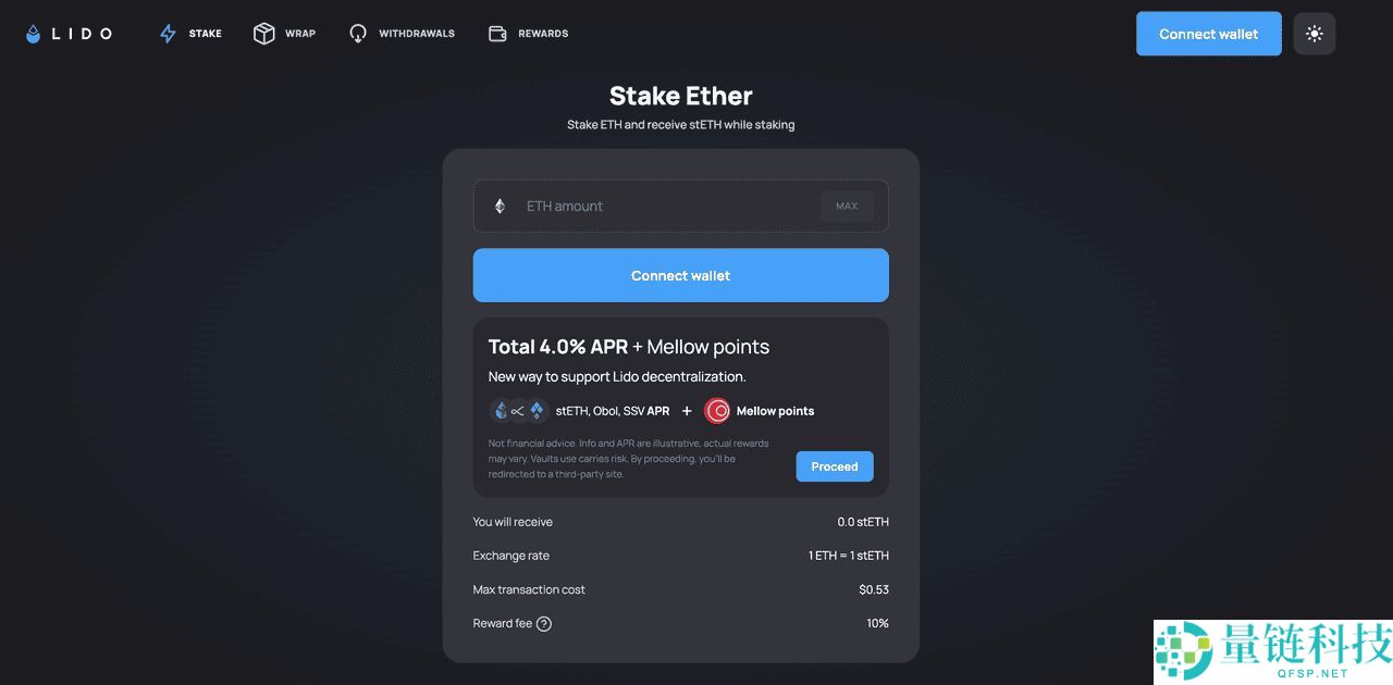 2025年Lido Ethereum 流动质押:如何质押ETH ?步骤指南