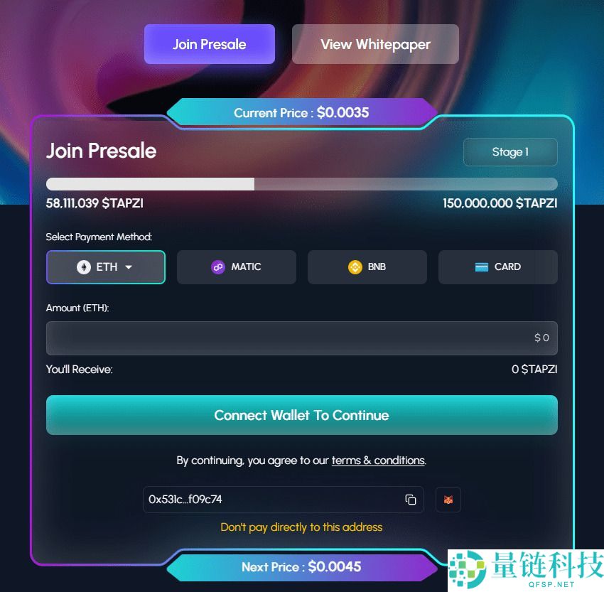 什么是Tapzi ($TAPZI)币?TAPZI主要特点、代币经济学及路线图