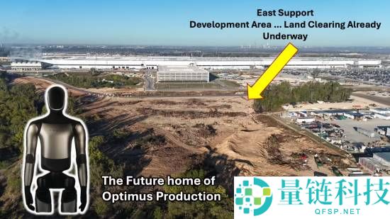 特斯拉筹办扩建得州超等工场 拟年产1000万台Optimus人形机械人