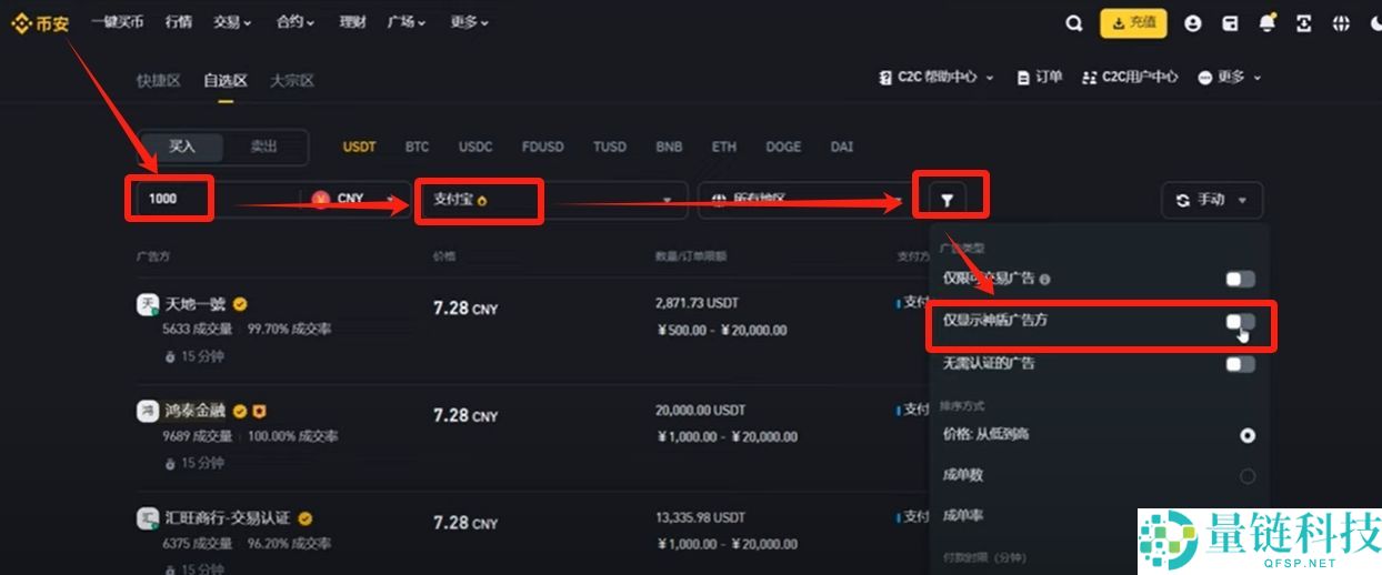 2025币安交易所如何购买USDT币？C2C出金入金从入门到精通全教学