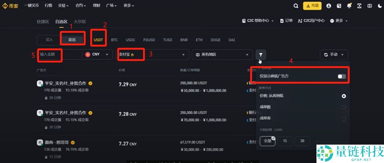 2025币安交易所如何购买USDT币？C2C出金入金从入门到精通全教学
