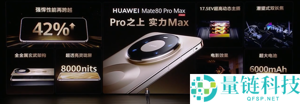 首发麒麟9030系列,华为Mate 80/Pro/Pro Max发布：4699元起