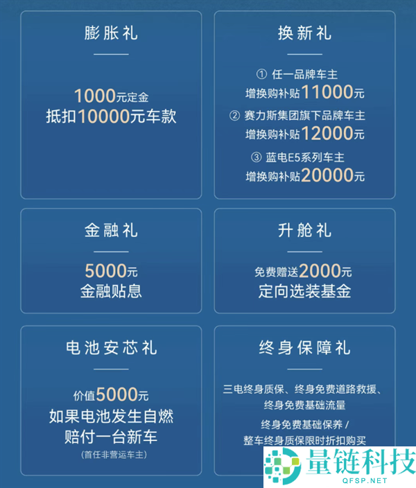 车内自带沏茶台 第三代赛力斯蓝电E5 PLUS上市：11.98万