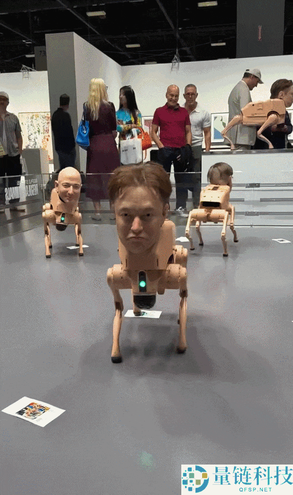 起猛了,神似马斯克的机械狗上 现场扮演“拉屎”