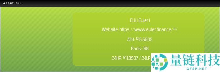 Euler (EUL) 币是什么?怎么买?EUL特征、代币经济学及空投介绍