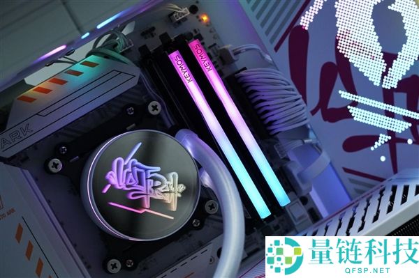 光影灿艳,KEYMOS科摩思赤霄白帝DDR5内存16GBx2 6000MHz图赏