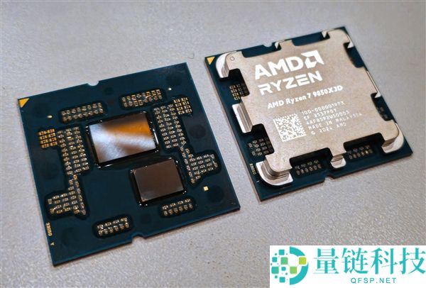 全球最快游戏CPU开盖：AMD锐龙7 9850X3D实拍首发,