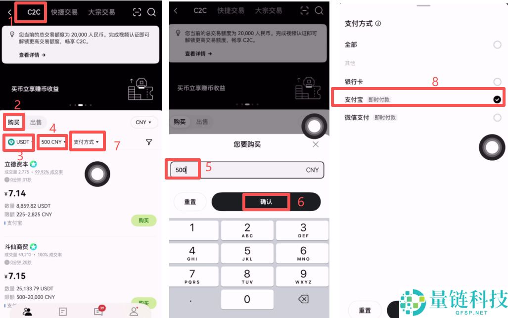 2025欧易OKX入金教学:有哪几种入金方式?欧易购买USDT币的详细教学