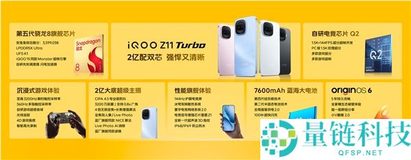 首款骁龙8 Gen5双芯手机,iQOO Z11 Turbo发布,2039.15元起