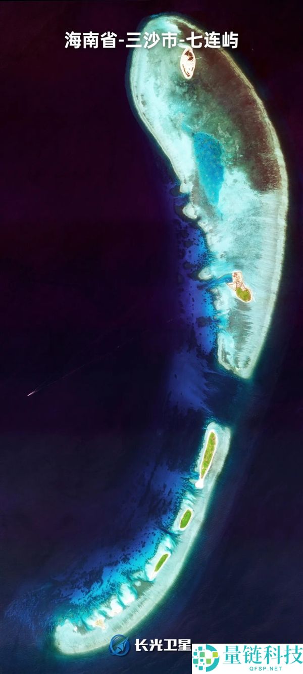 卫星镜头下的三沙市:美得如斯艰深,