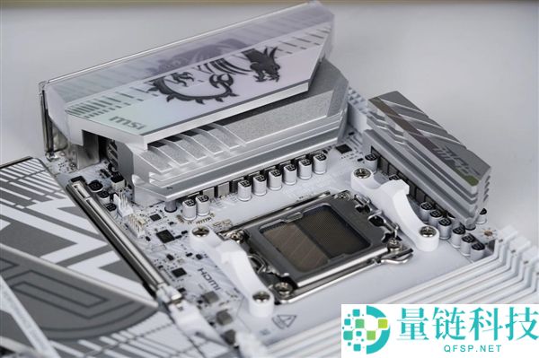 高颜值雪白刀锋,微星MPG B850M EDGE TI MAX WIFI图赏