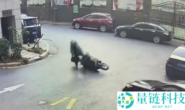 碰到别私了,电动车骑手无接触宝马摔倒意图碰瓷：被判全责
