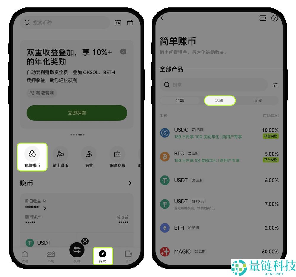 链上赚币和简单赚币哪个安全些?如何参与申购与赎回?