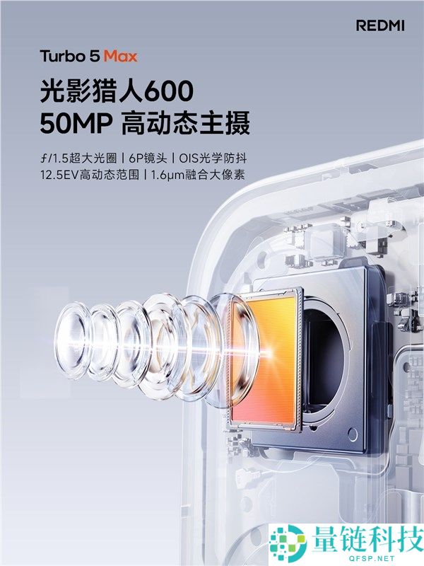首发天玑9500s,REDMI Turbo 5 Max发布,2199元起