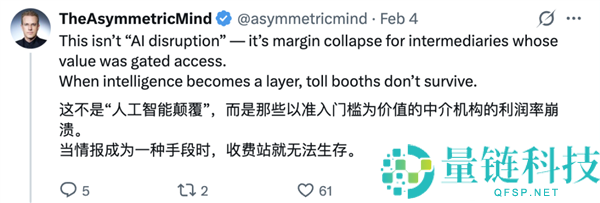 Claude一个插件吓哭华尔街 软件公司个人狂跌 2万亿元一日蒸发