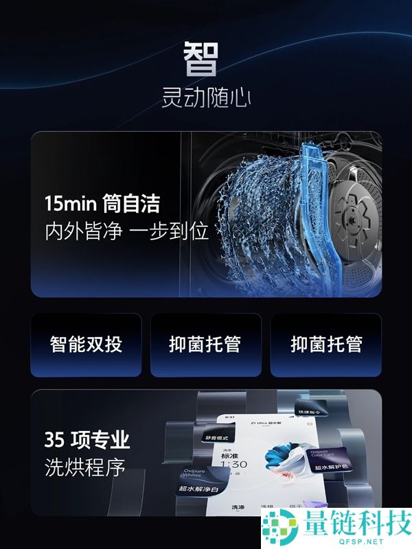 5094元 石头洗衣机Z1 Ultra发布:超水解系统 99.99%广谱除菌率