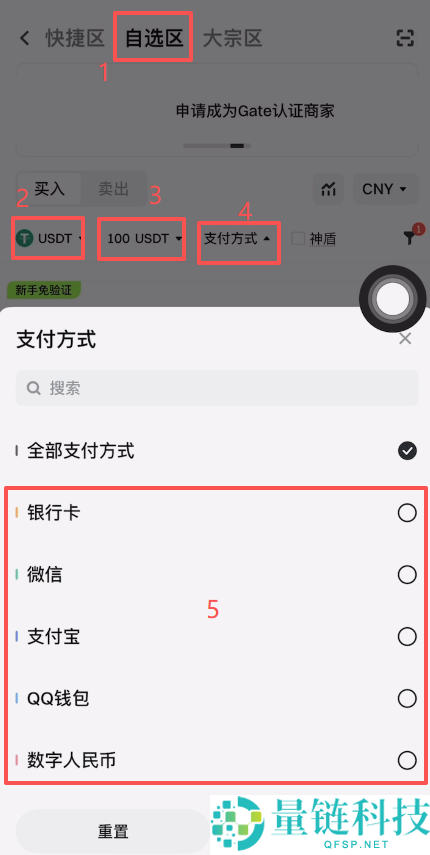 Gate交易所怎么买USDT?Gate交易所大陆用户购买USDT操作教程