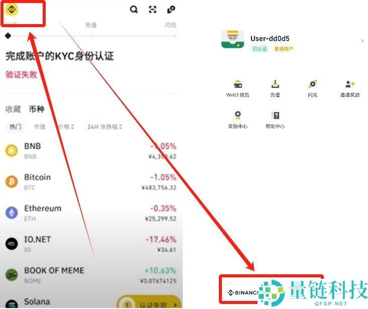 币安合约账户开通并获得返佣手续费操作指南