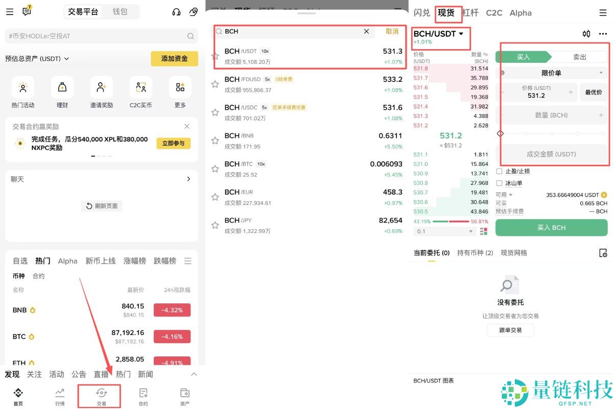 比特币现金(BCH)是什么?与比特币BTC有何区别?如何在币安购买?简单介绍