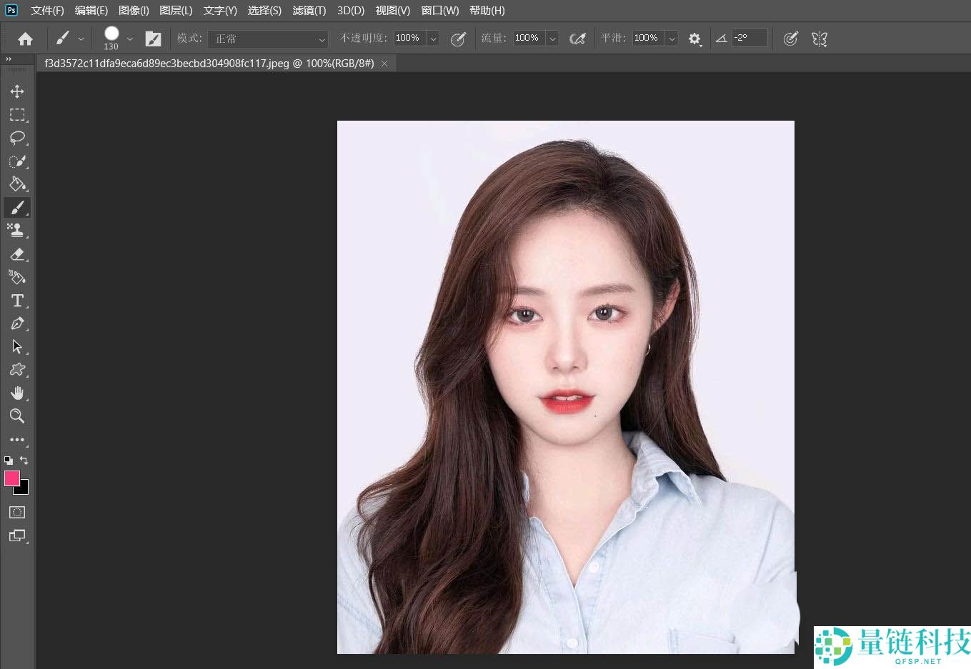 ps怎么使张开的嘴巴闭合?ps使张开的嘴巴闭合的方法