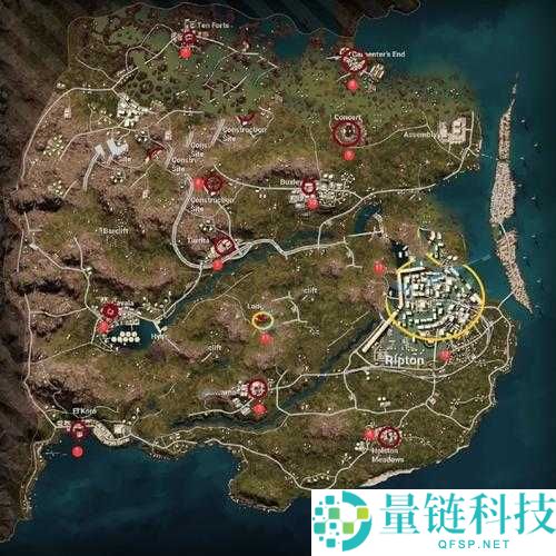 绝地求生游戏中小高架详细位置解析及高效资源打法攻略