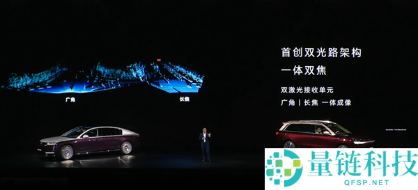 华为量产896线图像级激光雷达：一体双焦 小妨碍物清楚可见
