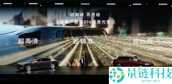 华为量产896线图像级激光雷达：一体双焦 小妨碍物清楚可见