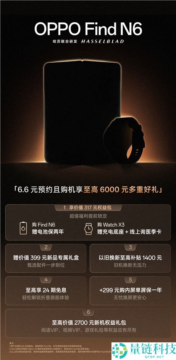 OPPO Find N6上架开启预定,折叠屏迈入无痕时期 辞别折痕