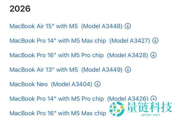 苹果最廉价条记本提早现身,将命名MacBook Neo,