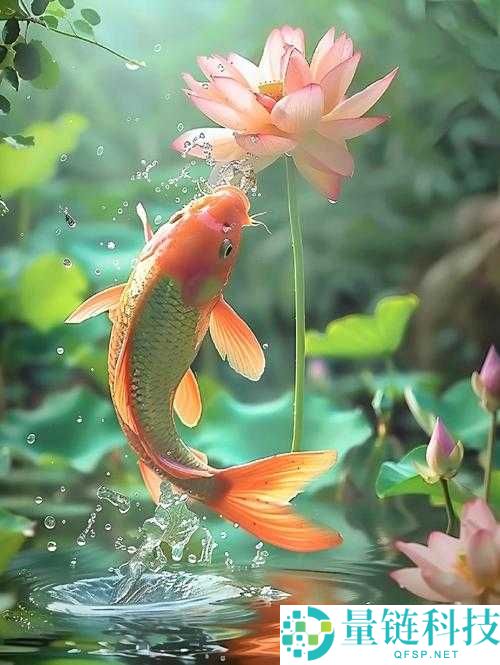 水中精灵：鲤鱼喝水的奇妙瞬间