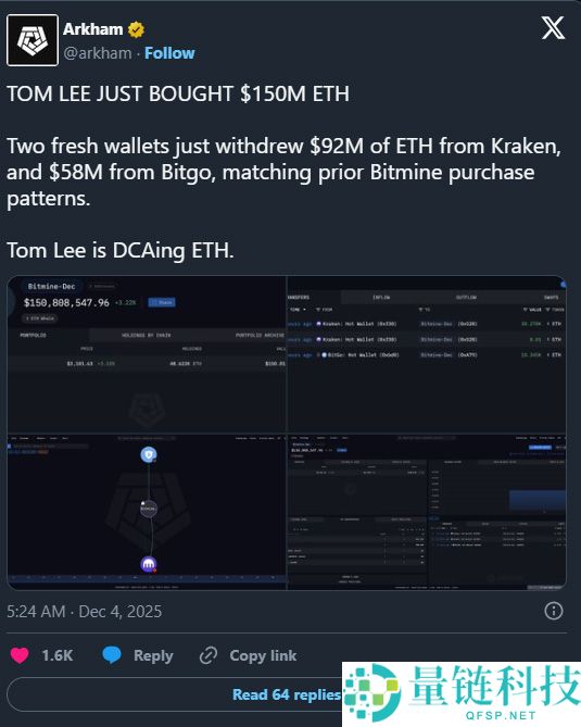 Tom Lee 的百亿以太坊豪赌：为何他预测以太坊将跑赢比特币? BitMine策略解析