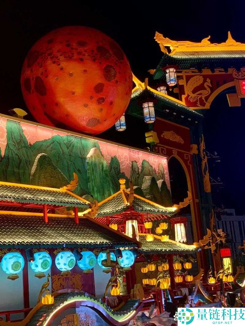 百姓阁不夜城综合入口：繁华璀璨的夜生活新地标