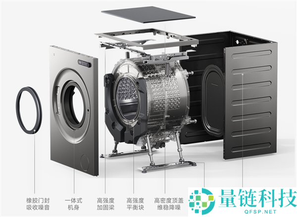 1199元,小米推出米家洗衣机滚筒洗10kg超薄全嵌：516mm纯平机身