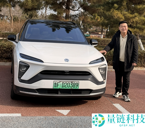 车主开蔚来ES6五年行驶里程一百万千米,李斌回应：均匀天天500千米 太牛了