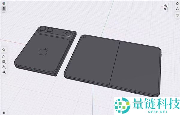 苹果首款折叠屏手机,iPhone Fold细节揭秘,机身太薄摒弃Face ID