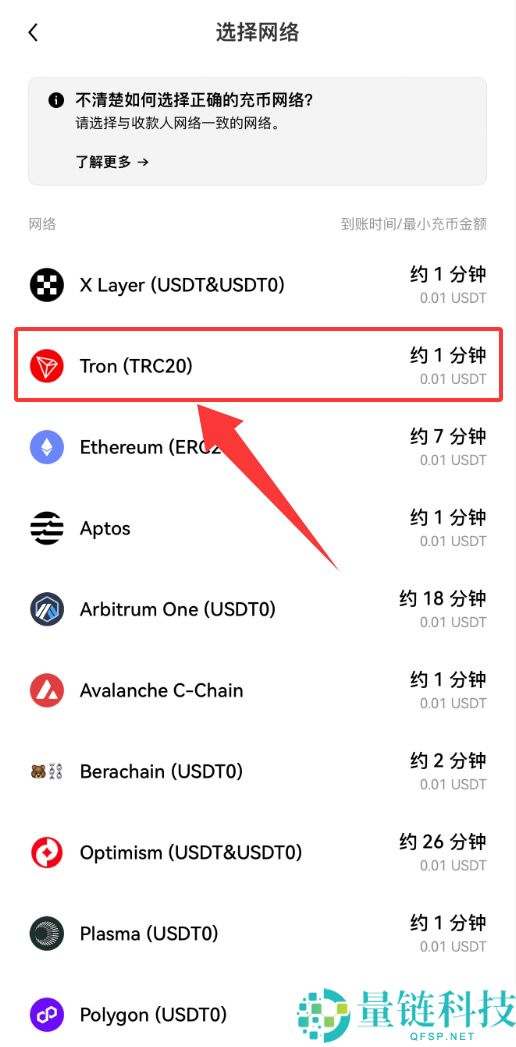 TRC20收款地址怎么获取？OKX TRC20网络收款地址获取教程