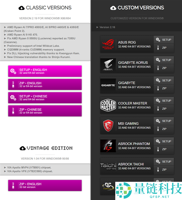 CPU-Z 2.19发布：AMD的盛宴,中文版大变