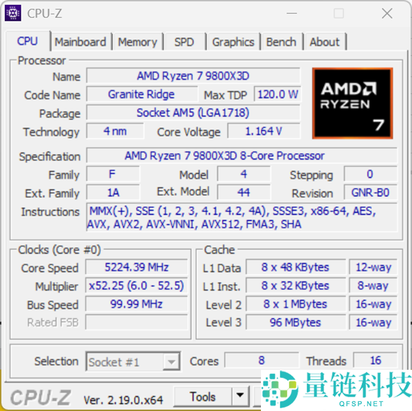 CPU-Z 2.19发布：AMD的盛宴,中文版大变