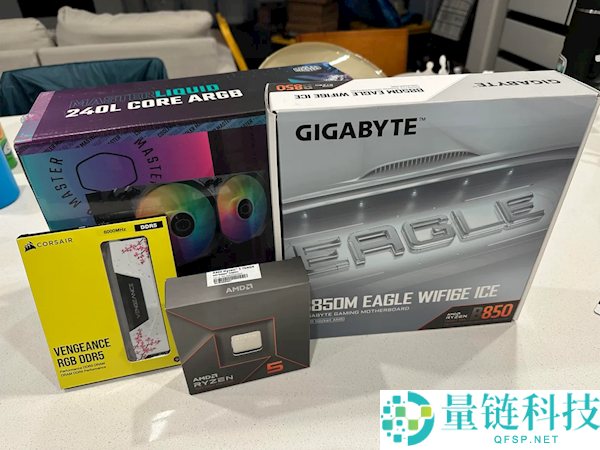 87美元捡漏1000美元套装,32GB DDR5配锐龙5 7600X 还有主板＋水冷