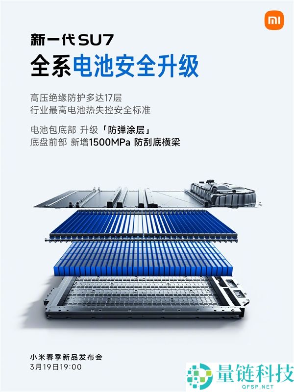 3月19日上市,雷军：新一代SU7全系十二大标配 产物力异常强悍