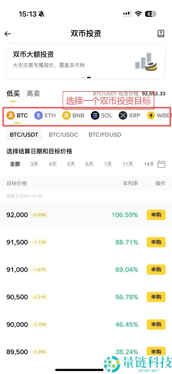 币安双币投资教学：运作方式及高收益背后的3种风险