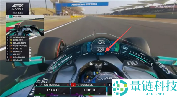 乱成一锅粥的F1上海站 真的太美观了,