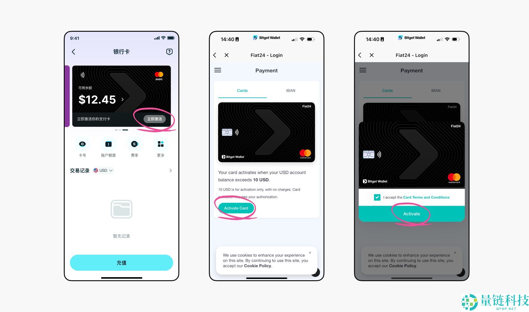 Bitget Wallet Card是什么？申请开卡注册Fiat24账户、充值及使用教程