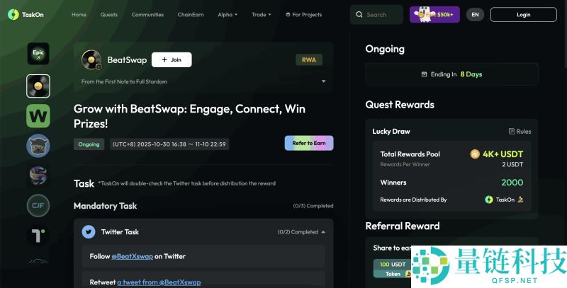 BeatSwap(BTX)币是什么?未来潜力如何?BTX代币经济与价格预测