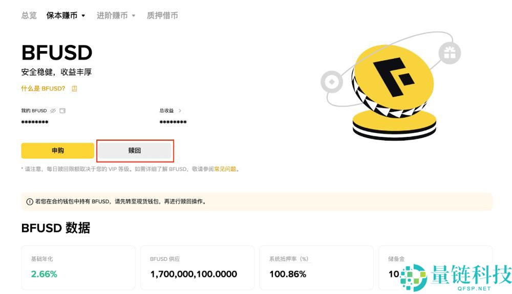 什么是BFUSD？持有币安BFUSD有什么好处？如何购买BFUSD与赎回？
