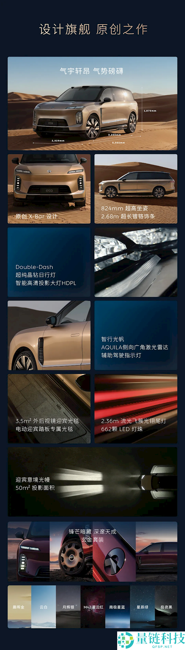 蔚来史上最强旗舰 SUV ES9 详解:租电 42 万起,一图看懂核心亮点