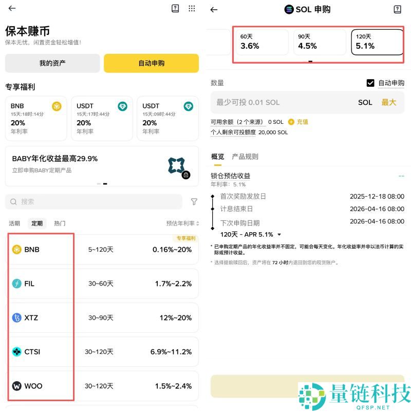 币安理财新手入门教学:币安理财保守型产品比较,风险分析和投资建议