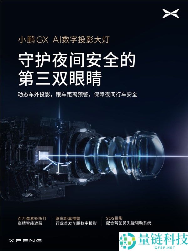 小鹏华为联手升级！全新旗舰 SUV 小鹏 GX 首发 AI 数字投影大灯