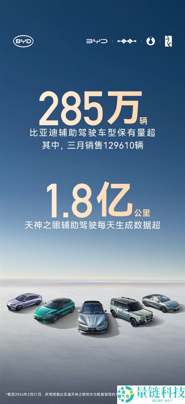 285 万辆车同时运行！比亚迪天神之眼累计里程达地球到太阳距离